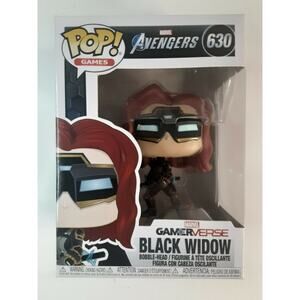 Funko - POP Marvel: Avengers Game- Black Widow Brand New In Box